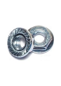Resim Flanşlı Somun Metrik 6mm 100 Adet Pullu Somun 
