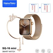 Resim beemen Haino Teko Germany SQ16 Mini Akıllı Saat, 3 Kordon 1 Adet Bileklik Hediyeli 