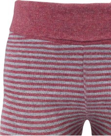 Resim Organicera Organik Tayt, Çizgili , Bordo-grey 