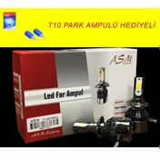 Resim Hır2 9012 Led Xenon Far Aydınlatma Seti Şimşek Etkili Asm 8000Lm 