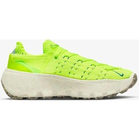 Resim Nıke Space Hıppıe Neon Yeşil Kadın Ayakkabı Da2725-700 Neon Yeşil 