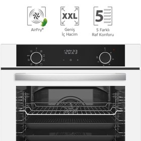 Resim Simfer 8216 Airfry 10 Fonksiyonlu Fırıın - Beyaz 