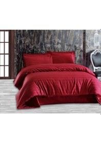 Resim Altınbaşak Always Kırmızı Pamuk Saten Çift Kişilik Nevresim Takım Kırmızı 