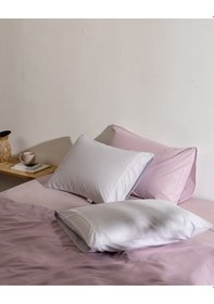 Resim Madame Coco Modena %100 Pamuk 2'li Yastık Kılıfı - Gri/beyaz 8684427287552 Çok Renkli 