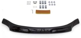 Resim ferrous autoaccessories Isuzu D Max ile Uyumlu ile Uyumlu Ön Kaput Koruyucu Rüzgarlık 2002 2006 