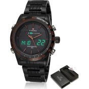 Resim Hanyang Bbo-Box Lüks Marka Navıforce Erkekler Moda Spor Saatler Erkek Kuvars Dijital Analog Saat Adam Tam Çelik Kol Saati Relogio Masculino (Yurt Dışından) 