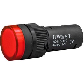 Resim Ad116 22mm Ledli Buzzer 24v 