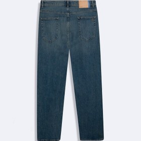 Resim Ltb Lıoren Düz Paça Orta Bel Mavi Jean Pantolon Mavi 28 - 31 