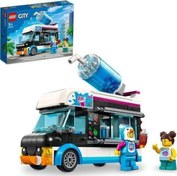 Resim Penguen Buzlaş Arabası 60384 LEGO City