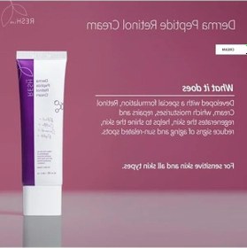 Resim Yaşlanma Karşıtı Yüz Kremi, Peptit Ve Retinol İçerir 