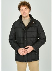 Resim Daynax Erkek İçi Kürklü Dik Yaka Fermuar Ve Çıtçıt Kapamalı Mont Kaban 4000 Yeşil Yeşil 