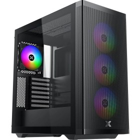 Resim Xigmatek EN46889 Osiris Siyah Odın Iı 750W 4*12CM Z20F Fixed Rgb Fan Mesh+Cam Panel E-Atx Gaming Oyu 
