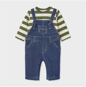 Resim Mayoral Erkek Bebek Denim Solapet Tişört 2 Li Set 2648 