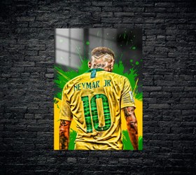 Resim Neymar Metal Poster 1409 - 60x80 (Mega) / 4 Parça 