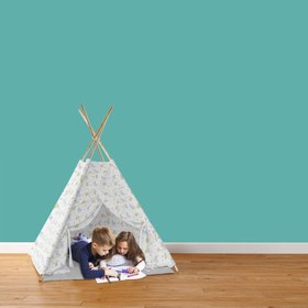 Resim Ahşap Çocuk Oyun Çadırı | Çocuklar İçin Kızılderili Çadırı 