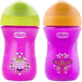 Resim Chicco Easy Ileri Seviye Bardak 266 Ml 12 Ay Pembe 