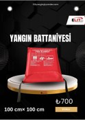 Resim ELİTyangın CAM ELYAFLI FİBERGLASS YANGIN SÖNDÜRME BATTANİYESİ 
