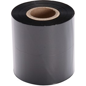 Resim RBOOX 90mm*300m Siyah Wax Ribon (pakette 5 Adet Mevcut) 