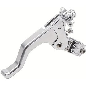 Resim Chuangyinshop White Alüminyum Debriyaj Kolu 22mm Motosiklet Adv Ayar Debriyaj Grip Levyi 