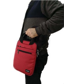 Resim Roxbros Samsung Galaxy Tab A7 Sm-t500 Kılıf - 5 Cepli Tablet Çantası 