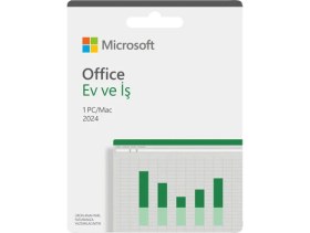 Resim Microsoft Office Ev ve Iş 2024 Türkçe Kutu Lisans 