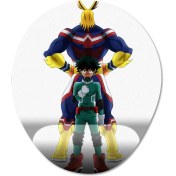 Resim Pixxa My Hero Academia Bilek Destekli Mousepad Model - 1 Oval 