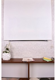 Resim Ekru Düz Etek Dilimsiz İp 1000 Zebra Stor Güneşlik Perde 