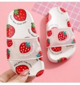 Resim Gezer Meyveli Kaydırmaz Taban Unisex Terlik Plaj Havuz Terliği 