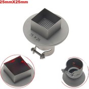 Resim Geeksen Bga Isı Fön Ucu, Kuzey-güney Köprü Gerekli Tamiri İçin, Krom Bakır Ve Titan Alyuminyum, 25x25mm Ağlı Tasarım 
