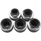 Resim 2 Adet Motosiklet Modifikasyon Aksesuarları 110 125 150 200 250cc Silindirik Hava Filtresi Hava Temizleyici, 45 Mm 