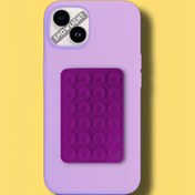 Resim SHOWLIGHT Silikon Vakumlu Telefon Tutucu, Cep Telefonu için Silikon Yapışkanlı Telefon Tutucu Vantuz 