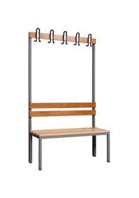 Resim Ayakkabılıksız 4 Ayaklı Tek Taraflı Bank, 5 Kanca, 100x43x170 Cm, Spor Bankı 