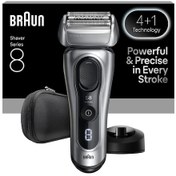 Resim Braun Series 8 Elektrikli Tıraş Makinesi, Islak Ve Kuru, Şarj Standı, 8617s 1 Saat 