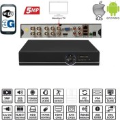 Resim EZ-8508AHD 8 Kanal 5MP 4ses 1hdd Xmeye XVR 