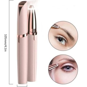 Resim Çok Renkli Kaş ve Tüy Epilasyon Cihazı, Hassas ve Güvenli Kullanım 