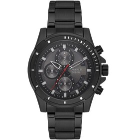 Resim Frank Alex Siyah Çelik Kordon Erkek Kol Saati L-07248m.03 Siyah 