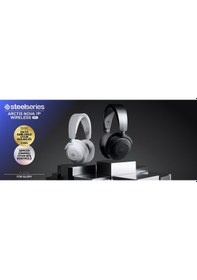 Resim Steelseries Arctis Nova 7p Gen2 Kablosuz Magenta Gaming Kulaklık 