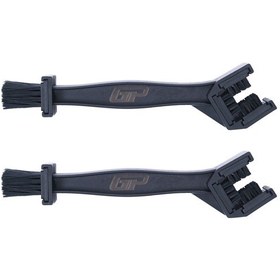 Resim GP Kompozit Motosiklet / Bisiklet Zincir Temizleme Fırçası 2 Adet Siyah 