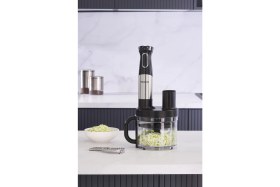 Resim Functionall 2848H Mutfak Robotu Inox Siyah, Çok Fonksiyonlu ve Dayanıklı Tasarım 