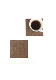 Resim Bardak Altlığı Model -48 Kahverengi 