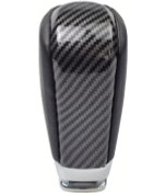 Resim Chuangyinshop Toyota Prado Fj 150 2010 2017 Otomatik Karbon Fiber Vites Topuzu Ergonomik Dayanıklı 