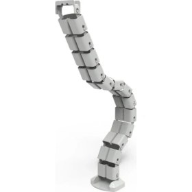 Resim Ne-Ad Masa Altı Kablo Toplayıcı Dinazor Omurga Kablo Kanalı Gri Renk 