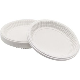 Resim Plastik Tabak Büyük 190 Mm Eko 