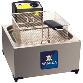 Resim Armeka Fritöz Armeka 8 Litre Kapaklı Fritöz 