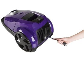 Resim Arnica Lotus ET14260 Toz Torbalı Elektrikli Süpürge Mor Mor 