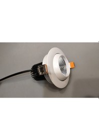 Resim 12W Günışığı Yuvarlak Hareketli Led Spot 