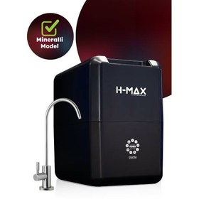 Resim H-MAX 8 Litre 15 Aşama Mineralli 75 GPD Su Arıtma Cihazı HMAXS3512 