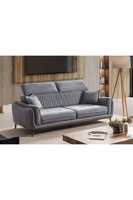 Resim Vivense TİTAN YATAKLI ÜÇLÜ KOLTUK, GRİ 