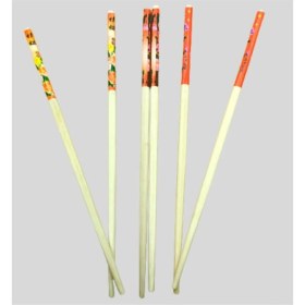Resim Lowell Home Ieg Bambu Chopstick Çubuk Yemek Çubuğu Yıkanabilir Tekrar Kullanılabilir (10 Çift- 20 Adet ) L 
