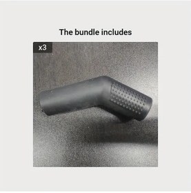 Resim Cloudstore Evrensel 3'lü Siyah Motosiklet Vites Pedal Kapağı Kaymaz Kauçuk Koruma 